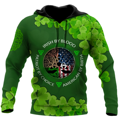 Premium Irish Saint Patrick's Day 3D All Over Printed Unisex Shirts