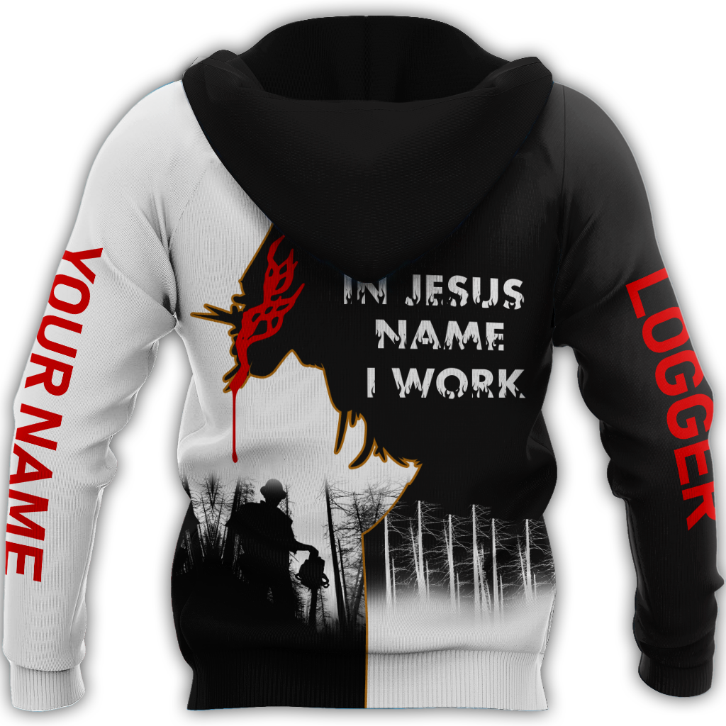 Logger - Jesus Custom Name Unisex Shirts