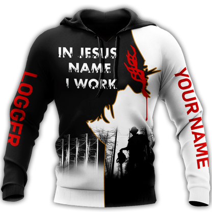 Logger - Jesus Custom Name Unisex Shirts