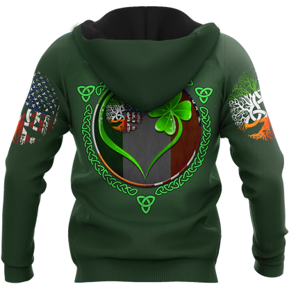 Premium Irish Saint Patrick's Day 3D Printed Unisex Shirts TN