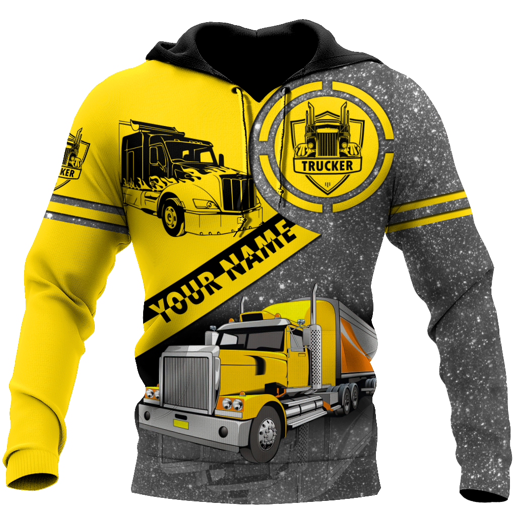 Premium Truck Driver Unisex 3D All Over Printed Shirts MEI