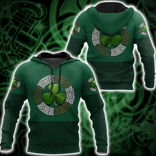 Irish Happy Sant Patrick's Day 3D Hoodie Shirt For Men And Women LAM
