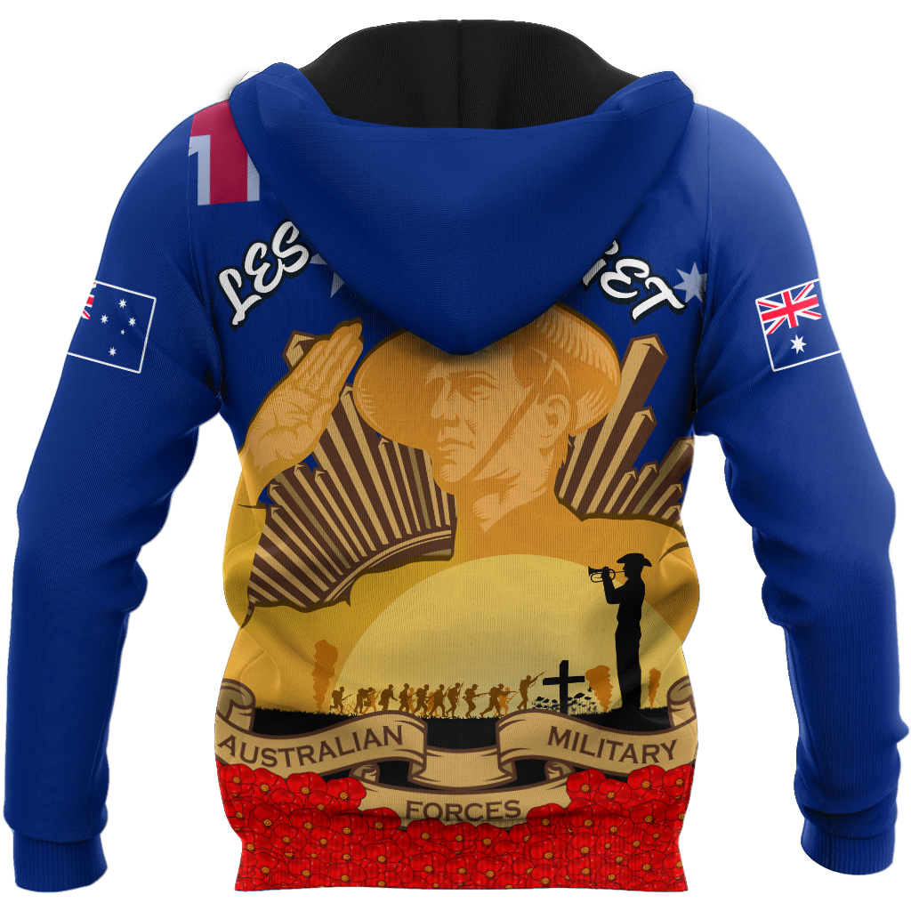 Premium Lest We Forget Anzac Day 3D All Over Printed PL