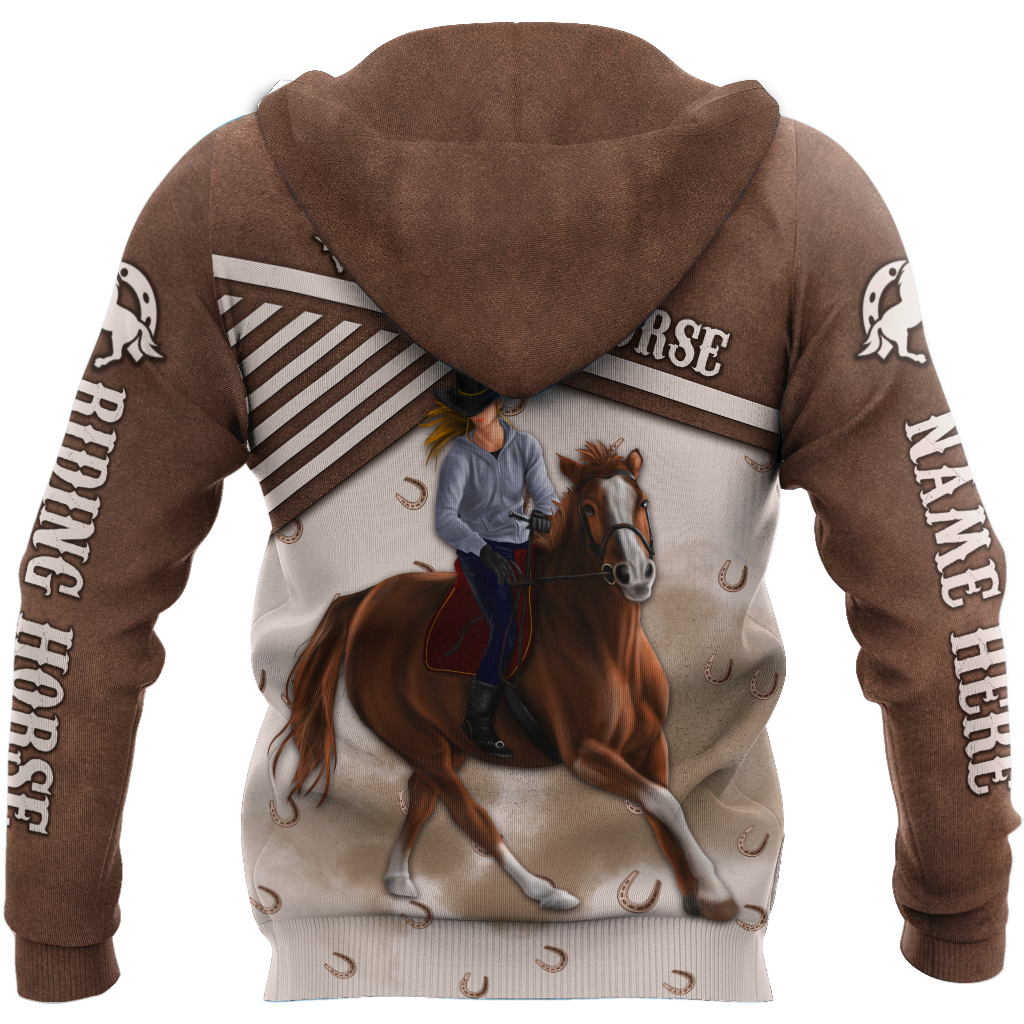 Riding Horse 3D All Over Printed Unisex Shirts