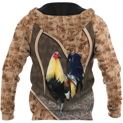 Rooster 3D Printed Unisex Shirts TN MH17042101.S1
