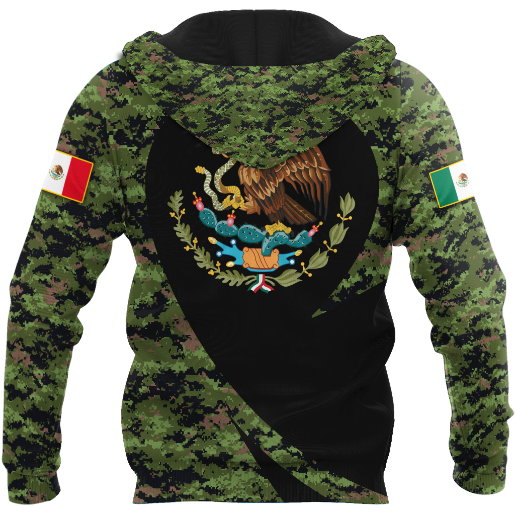 Mexico 3D All Over Printed Hoodie