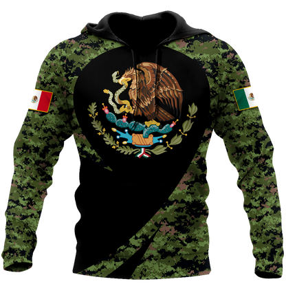 Mexico 3D All Over Printed Hoodie