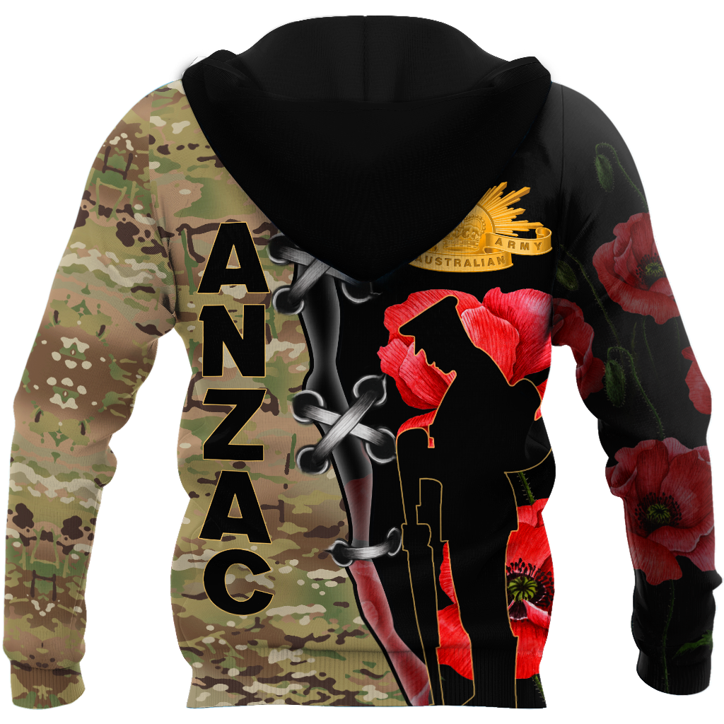 Premium Anzac Day 3D Printed Unisex Shirts TN NTN17042104