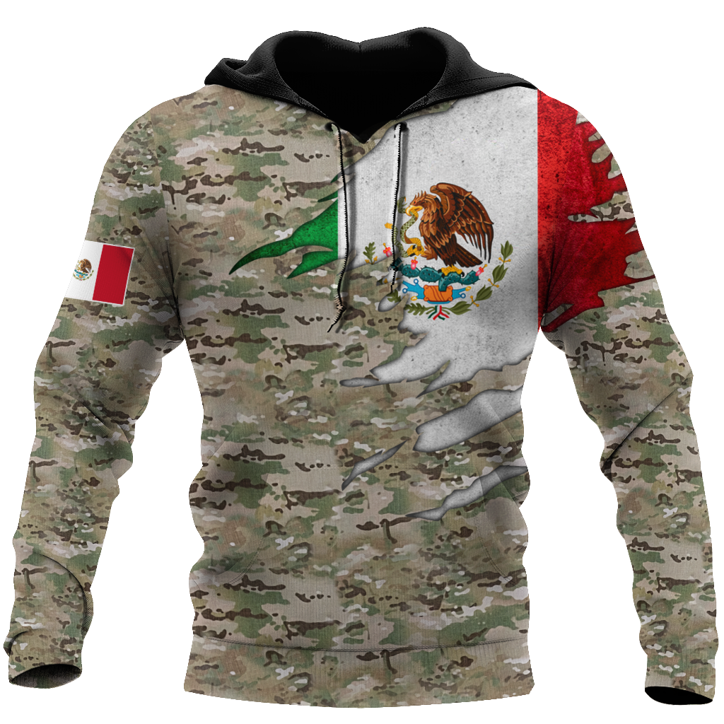 Mexico 3D All Over Printed Hoodie