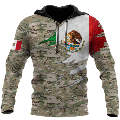 Mexico 3D All Over Printed Hoodie