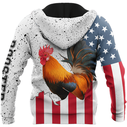 Rooster 3D Printed Unisex Shirts HHT17052102