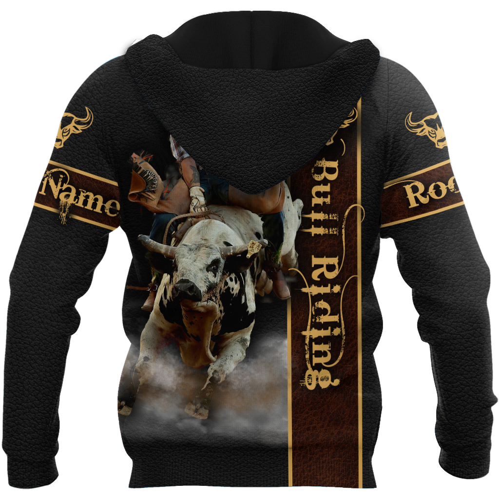 Personalized Name Bull Riding 3D All Over Printed Unisex Shirts Bull Rider Ver 5