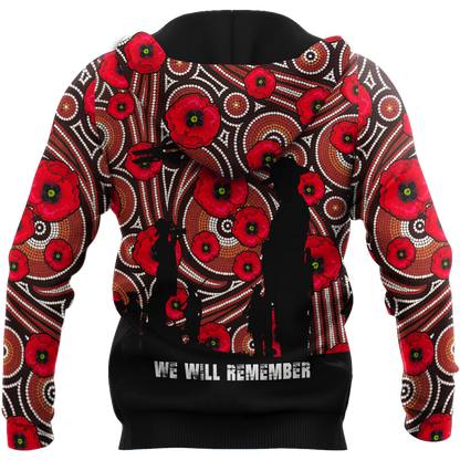 Premium Lest We Forget Anzac Day 3D All Over Printed PL