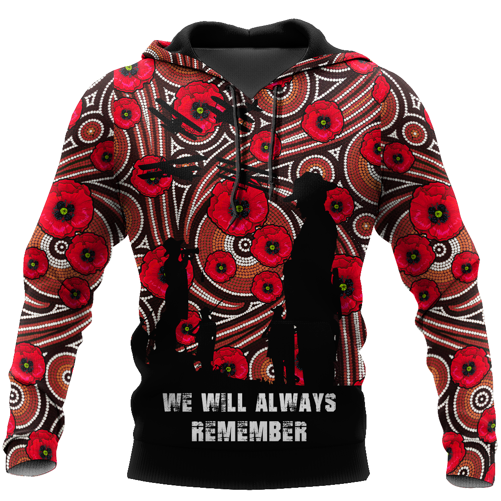 Premium Lest We Forget Anzac Day 3D All Over Printed PL