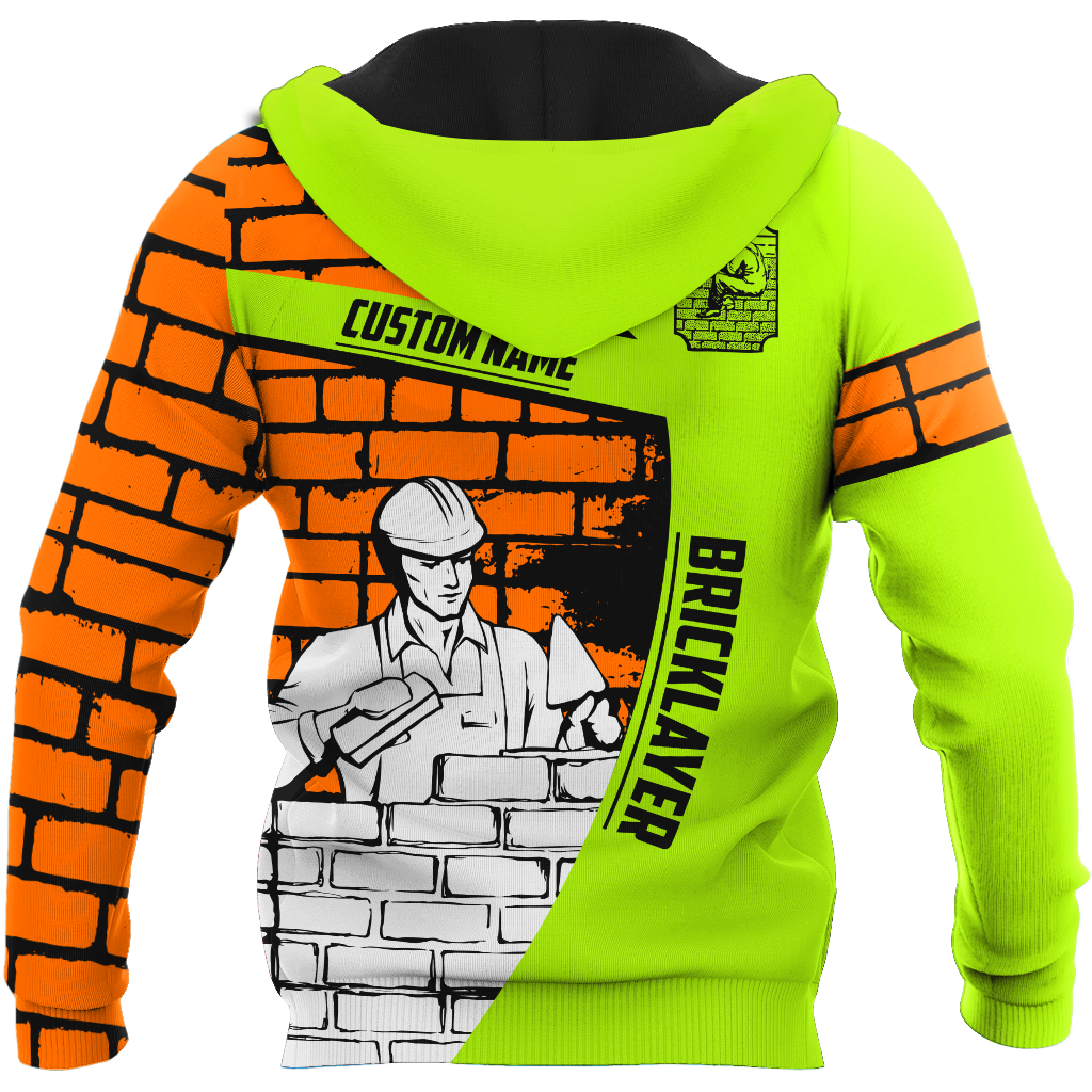 Premium Unisex Hoodie Customize Bricklayer ML
