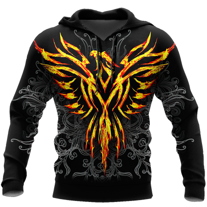 Power Fire Eagle 3D All Over Printed Shirts For Men LAM