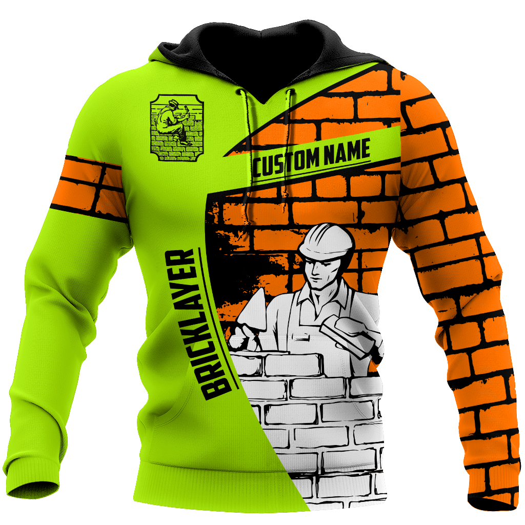 Premium Unisex Hoodie Customize Bricklayer ML