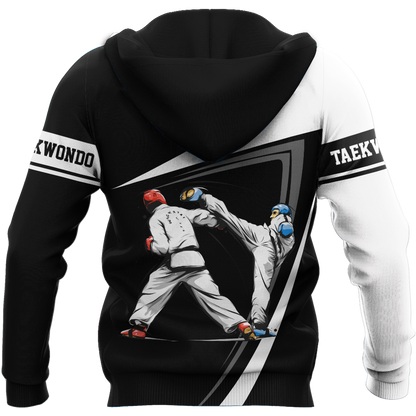 Customize Name Taekwondo Hoodie For Men And Women DD18032104