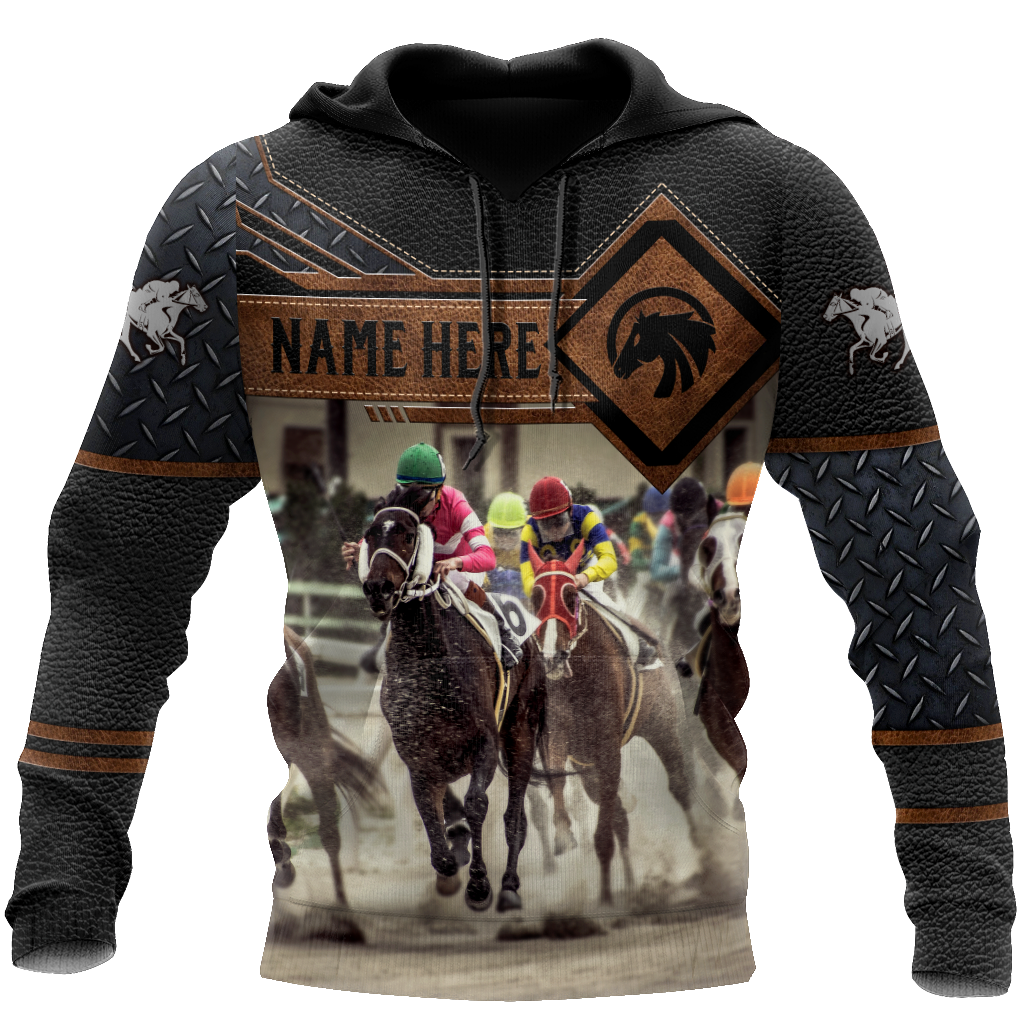 Personalized Name Horse Racing 3D All Over Printed Unisex Shirts Ver 2