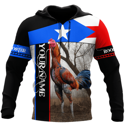 Personalized Mexican Rooster 3D Printed Unisex Shirt