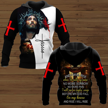 Jesus 3D All Over Printed Unisex Hoodie