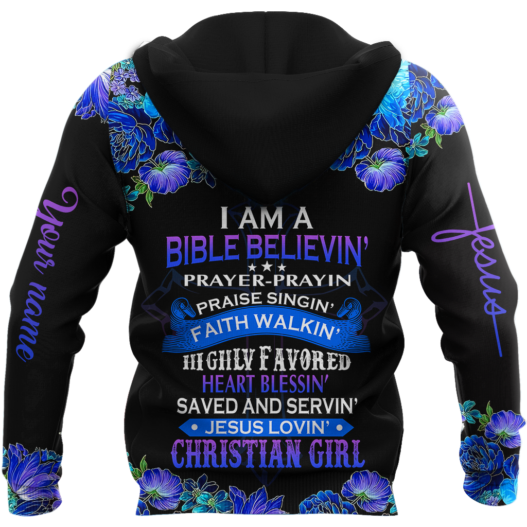 Premium Christian Jesus Personalized Name 3D All Over Printed For Women Shirts - Amaze Style™-Apparel