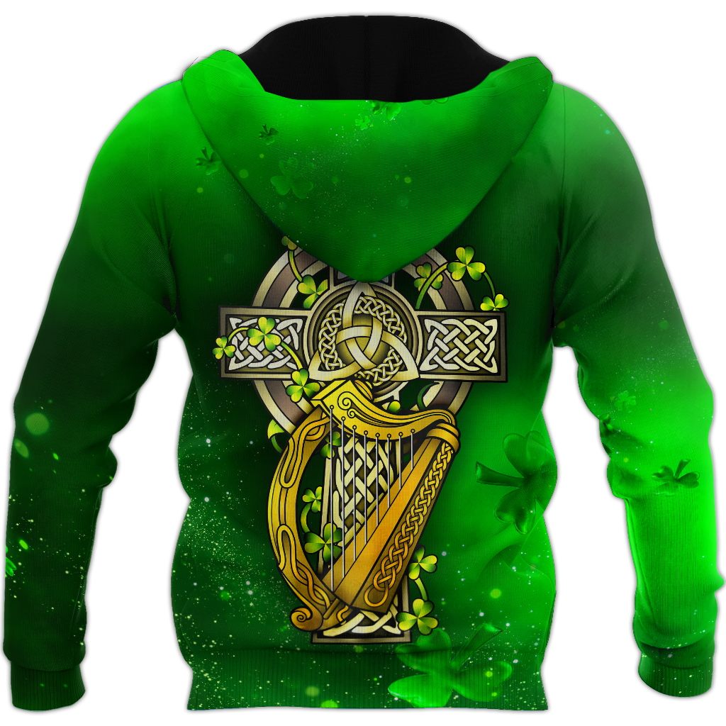 Premium Unisex Hoodie Irish St.Patrick Good Luck ML