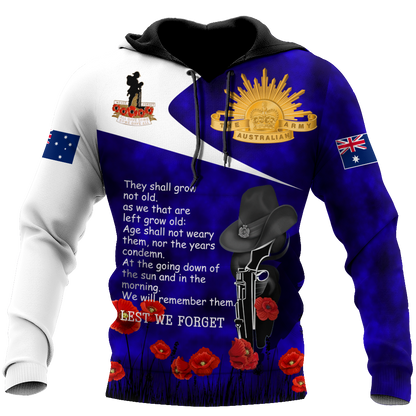 Anzac Day 3D All Over Printed Shirts PD19022103