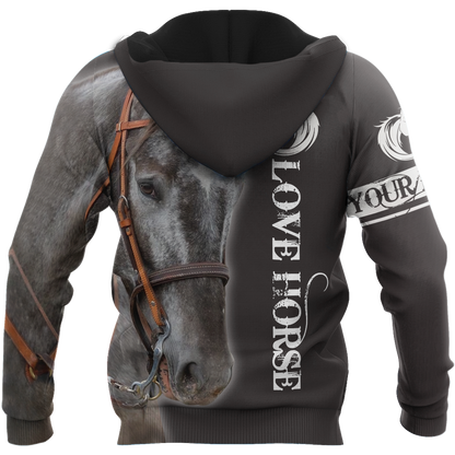 Personalized Name Horse Lovers 3D All Over Printed Unisex Shirts