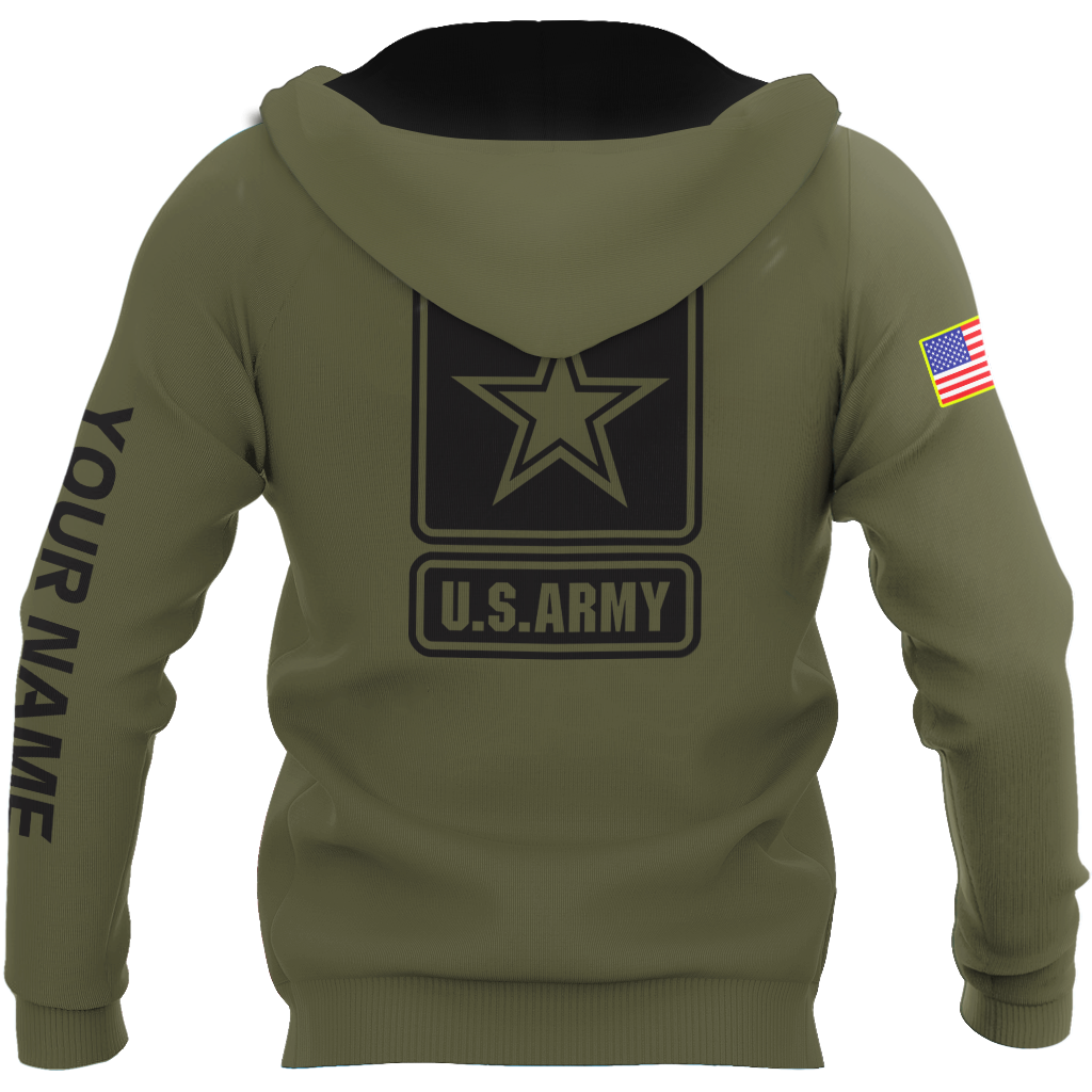 Personalized Name US Army 3D All Over Printed Shirts