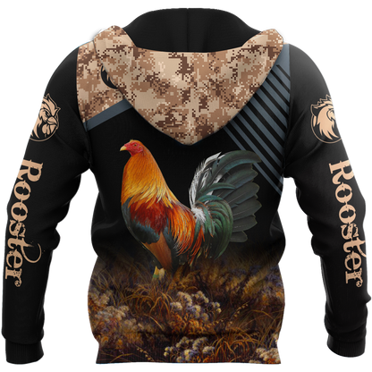 Rooster 3D Printed Unisex Shirts TN DD19042103