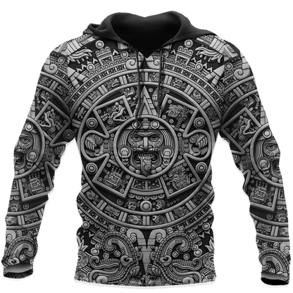 Aztec Mexico 3D All Over Printed Unisex Hoodie