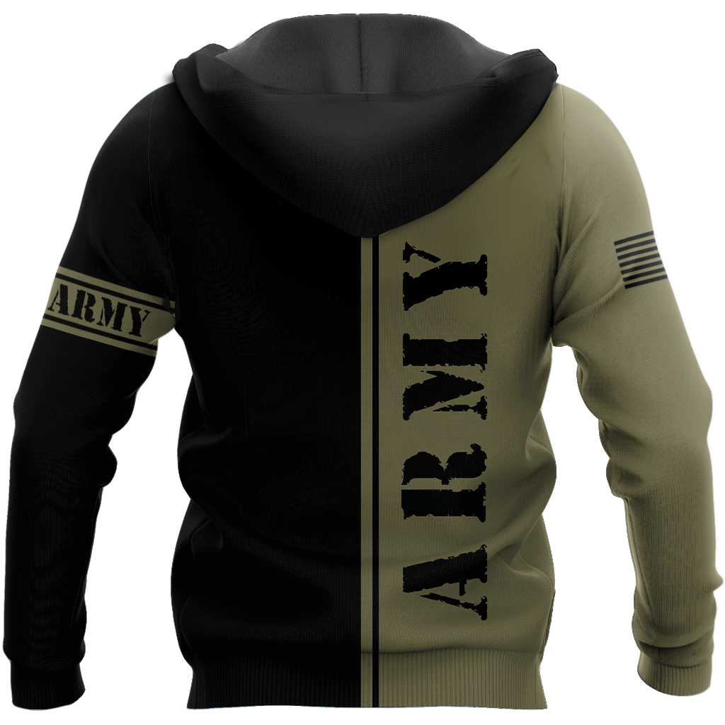 Custom name US Army Veteran Basic 3d printed shirts Proud Military