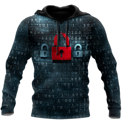 Cyber Language 3D All Over Printed Unisex Shirts