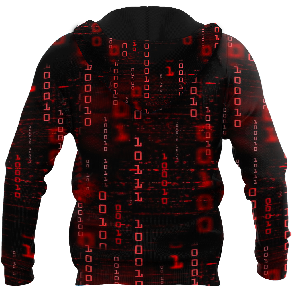 Cyber Language 3D All Over Printed Unisex Shirts