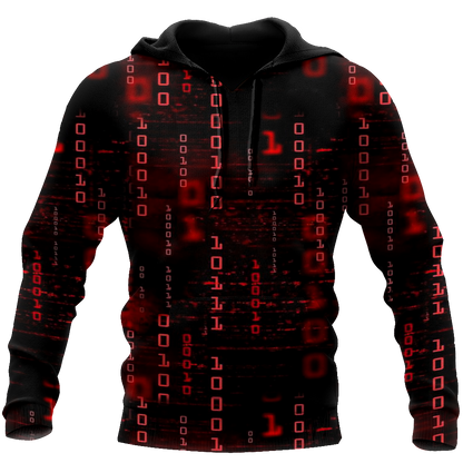 Cyber Language 3D All Over Printed Unisex Shirts