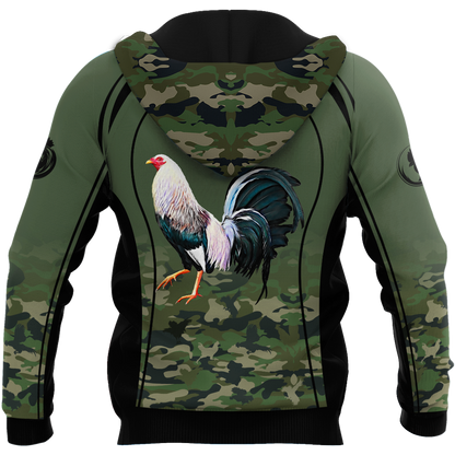 Rooster 3D Printed Unisex Shirt NTN19072101VH