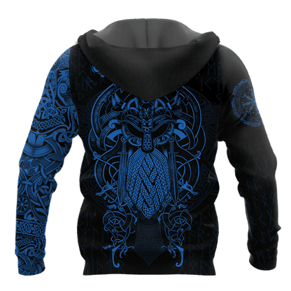 Premium Raven Of Odin Tattoo 3D All Over Printed Shirts