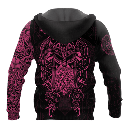 Premium Raven Of Odin Tattoo 3D All Over Printed Shirts