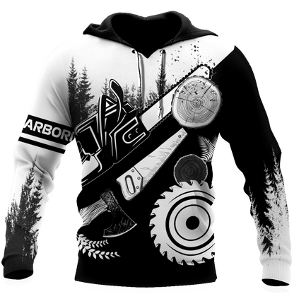 Premium Chainsaw And Wood Arborist All Over Printed Shirts For Men And Women MEI