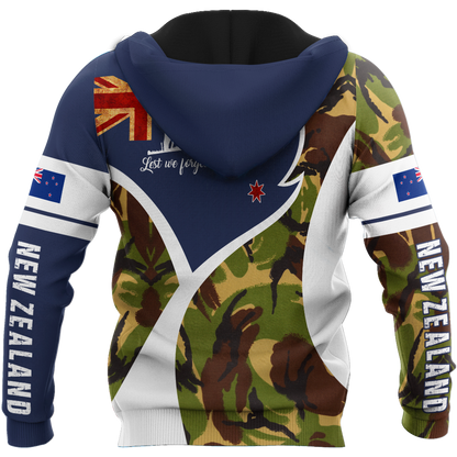 Lest We Forget Anzac Day 3D All Over Printed