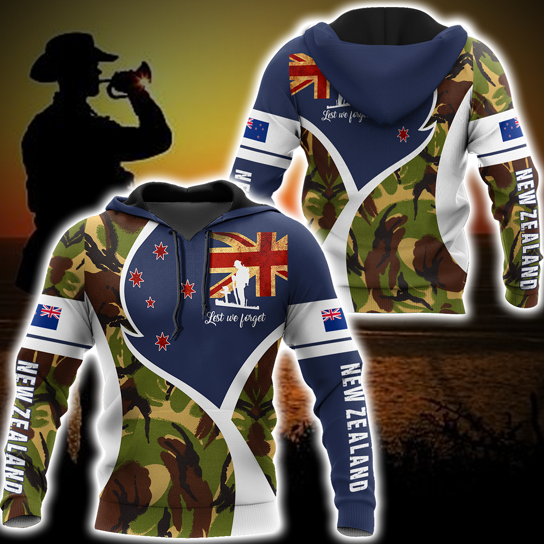 Lest We Forget Anzac Day 3D All Over Printed
