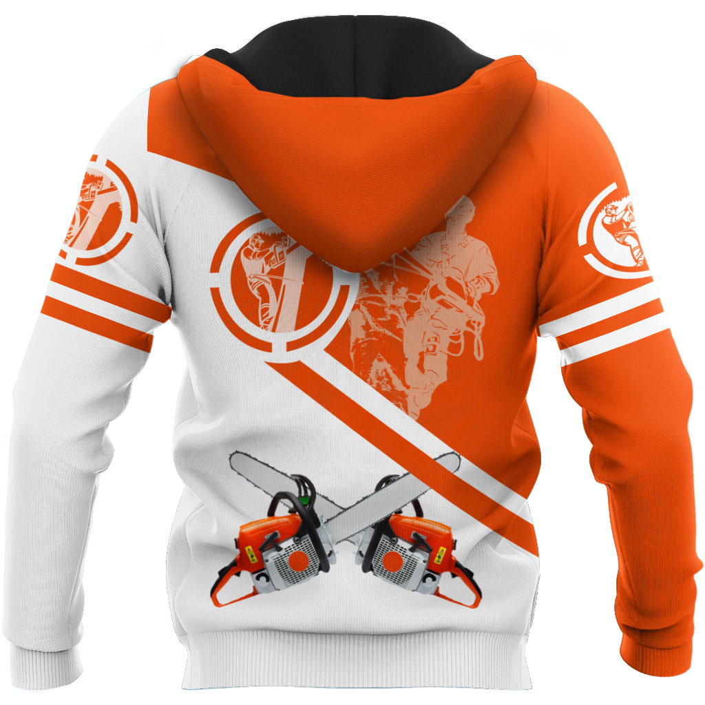 Premium Arborist Logger Lumberjack Unisex 3D All Over Printed Shirts MEI