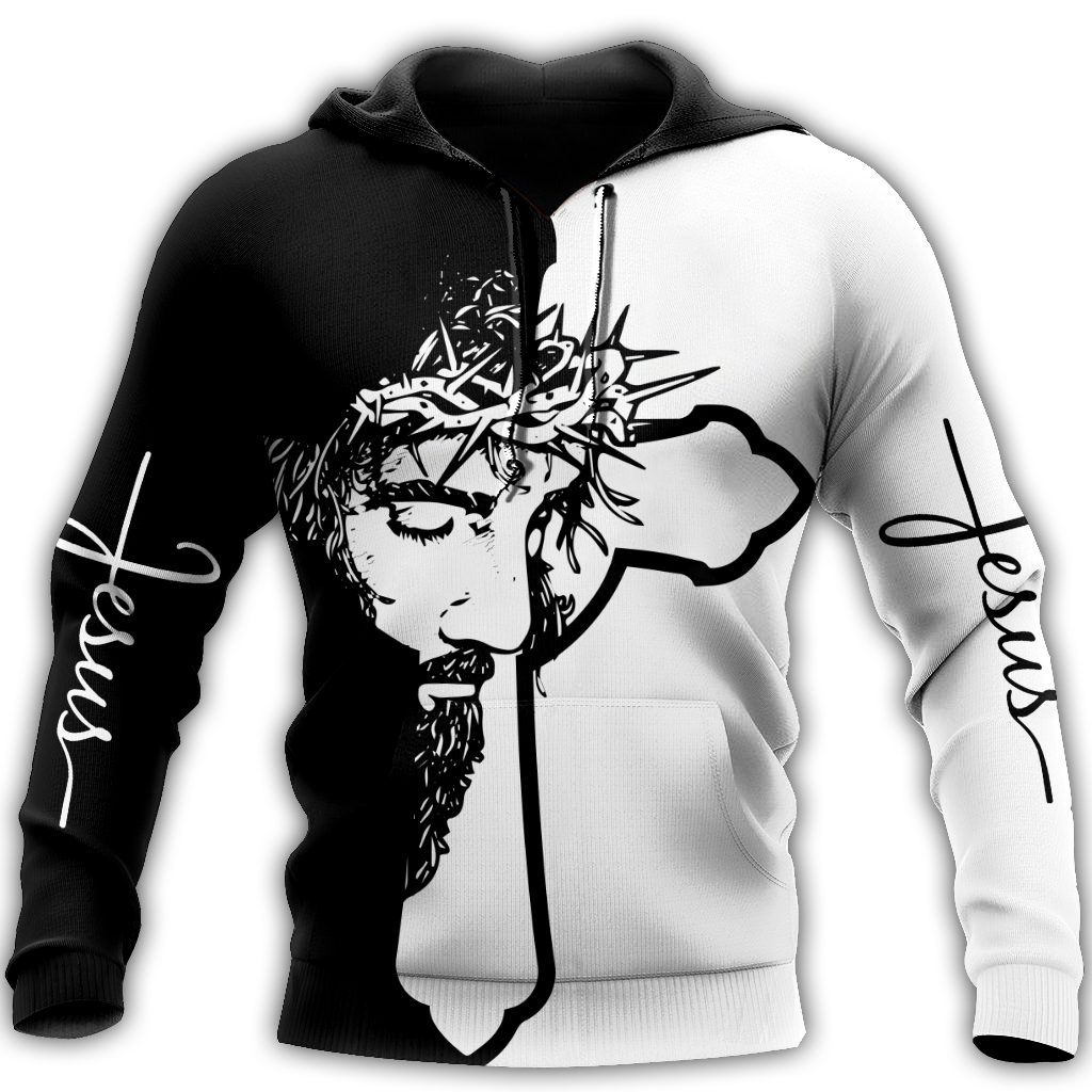 Premium Unisex Hoodie Easter Day Christian Jesus No5 ML God Bless Me