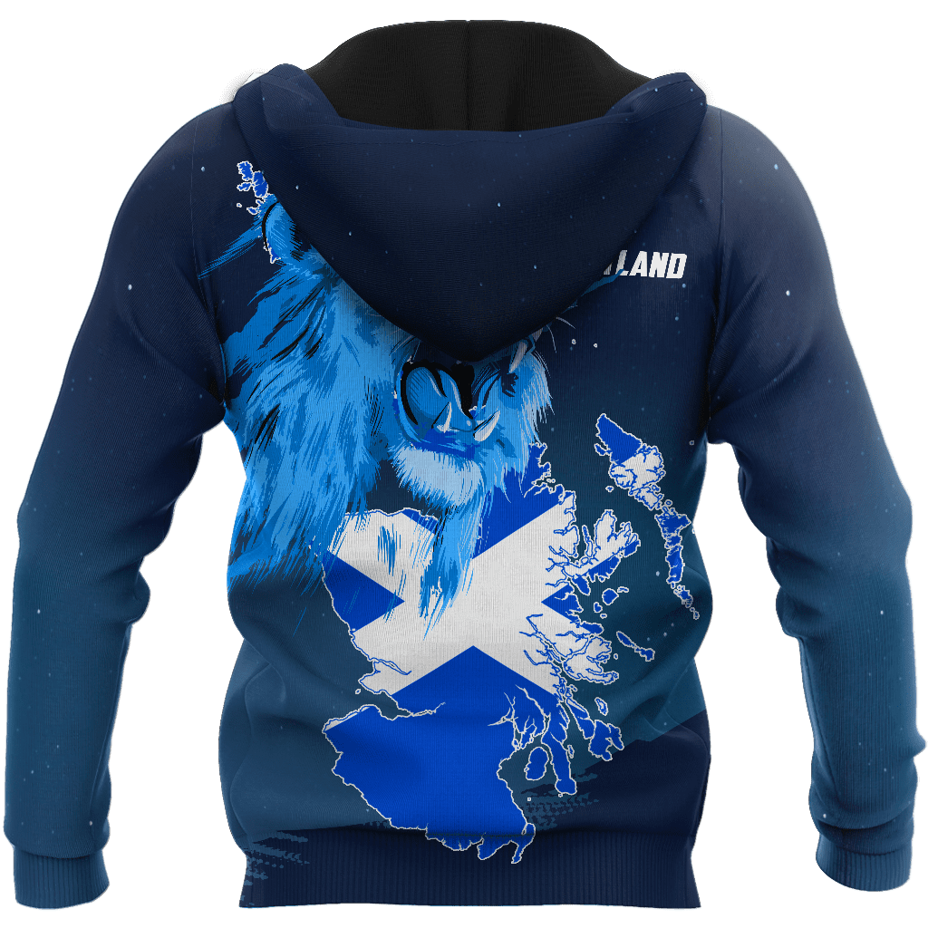 Premium Scotland Lion 3D All Over Printed Unisex