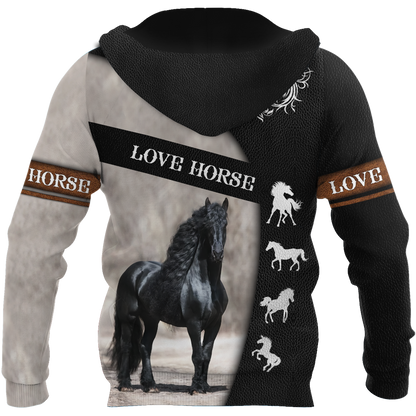 Premium Horse 3D All Over Printed Unisex Shirts