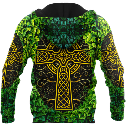 Irish Happy Sant Patrick's Day 3D Hoodie Shirt For Men And Women LAM