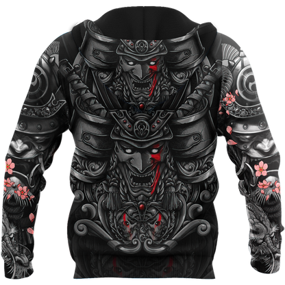 Premium Samurai Unisex 3D All Over Printed Shirts MEI