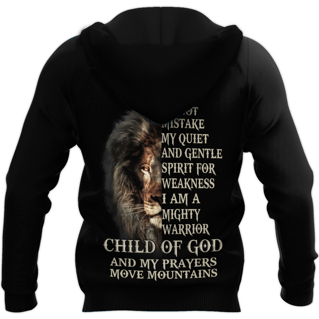 I'm a Mighty Warrior Child of God - T-Shirt Style for Men and Women