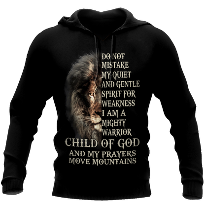 I'm a Mighty Warrior Child of God - T-Shirt Style for Men and Women
